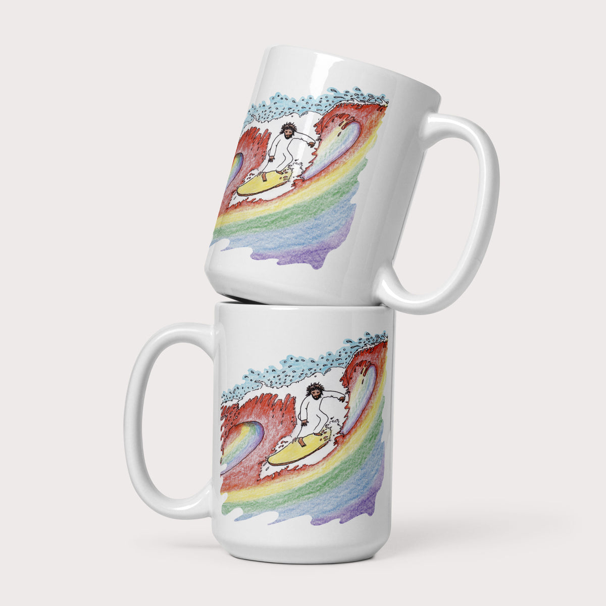 Wave of Gay Theology Mug - by nakedpastor