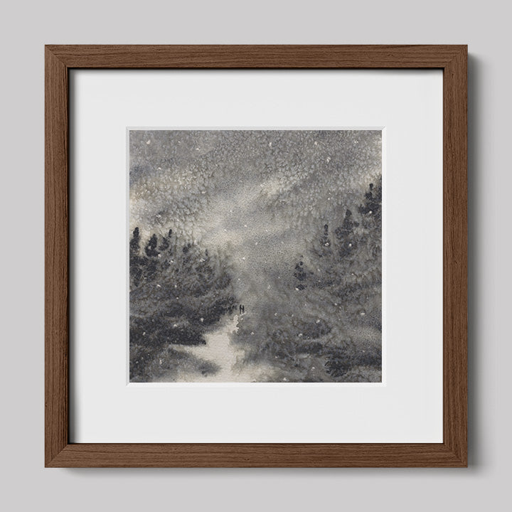 We Grew Through Storms Watercolor Print-Paintings-nakedpastor