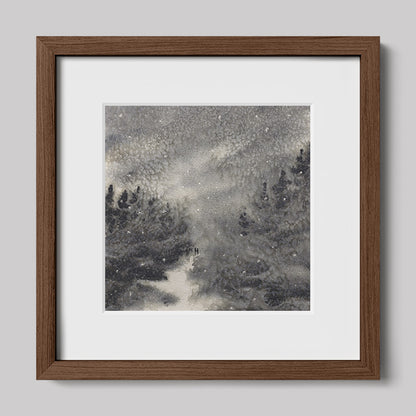 We Grew Through Storms Watercolor Print-Paintings-nakedpastor