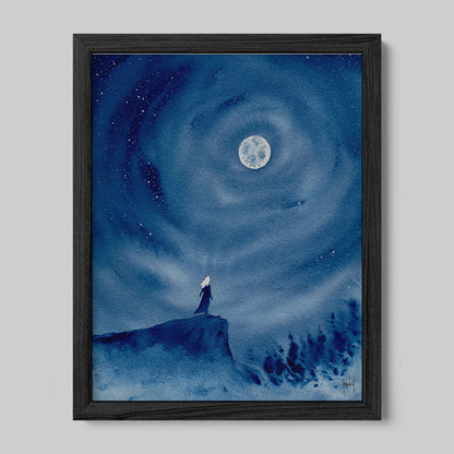 When Will I Tell Them Watercolor Print-Paintings-nakedpastor