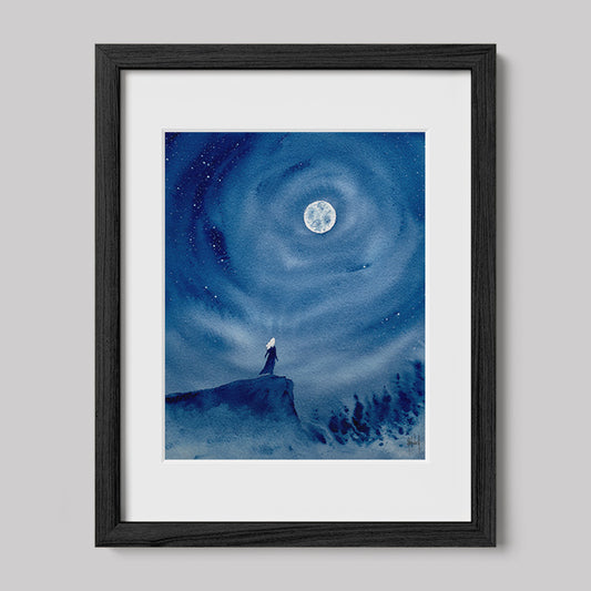 When Will I Tell Them Watercolor Print-Paintings-nakedpastor