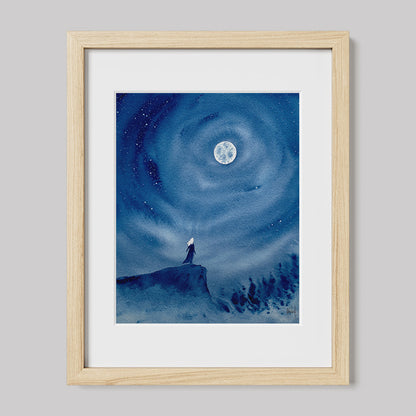 When Will I Tell Them Watercolor Print-Paintings-nakedpastor