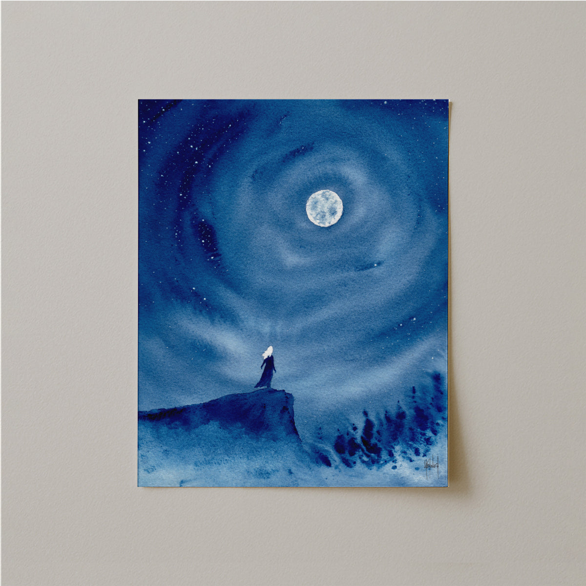When Will I Tell Them Watercolor Print-Paintings-nakedpastor