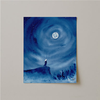 When Will I Tell Them Watercolor Print-Paintings-nakedpastor