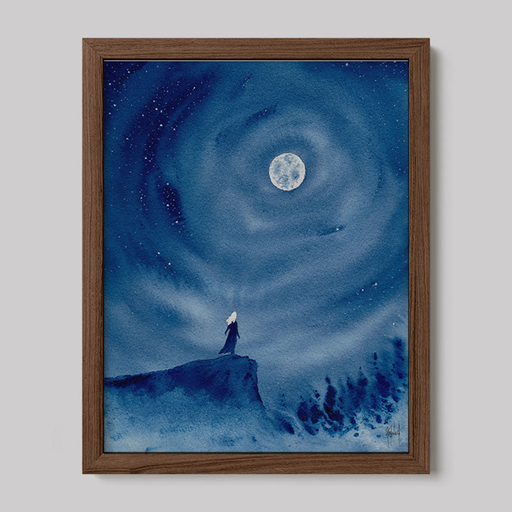 When Will I Tell Them Watercolor Print-Paintings-nakedpastor