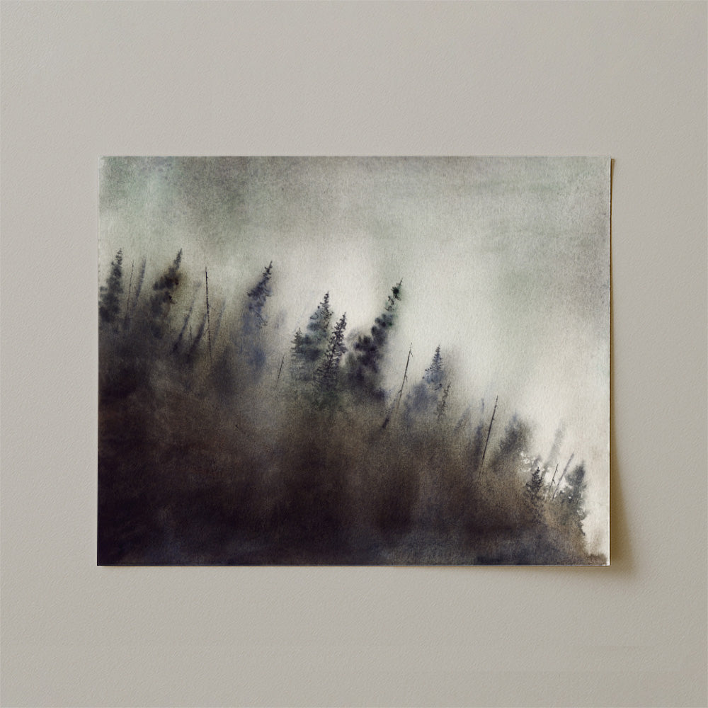 Where Do We Go From Here Watercolor Print-Paintings-nakedpastor
