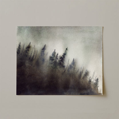 Where Do We Go From Here Watercolor Print-Paintings-nakedpastor