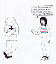 Whom You Have Seen Digital Cartoon-Digital Cartoons-nakedpastor