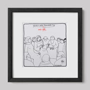Women Preachers Cartoon Print-Cartoons-nakedpastor