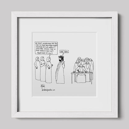 Women Disciples Print-Cartoons-nakedpastor