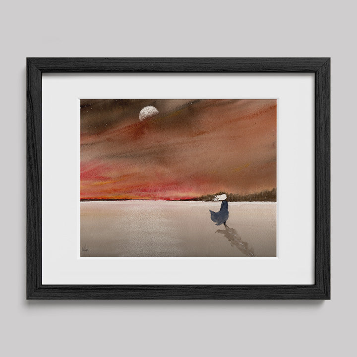 Timber Series You Didn't Think I Would Watercolor Print-Paintings-nakedpastor