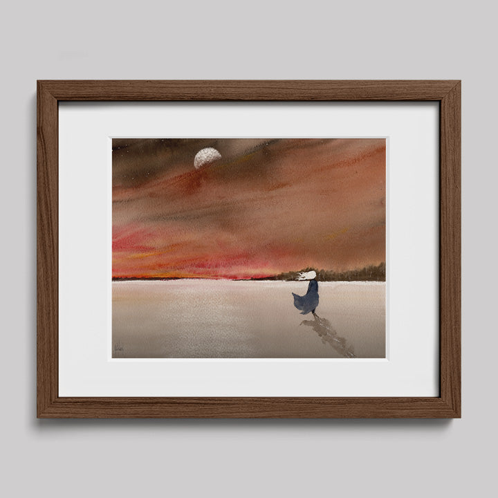 Timber Series You Didn't Think I Would Watercolor Print-Paintings-nakedpastor