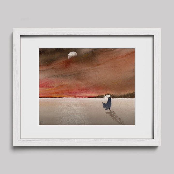 Timber Series You Didn't Think I Would Watercolor Print-Paintings-nakedpastor