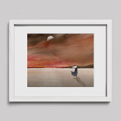 Timber Series You Didn't Think I Would Watercolor Print-Paintings-nakedpastor