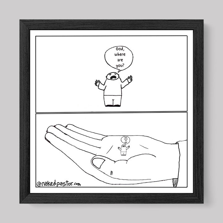 Zoom In Zoom Out Cartoon Print-Cartoons-nakedpastor