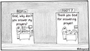 2 Rooms Digital Cartoon - by nakedpastor