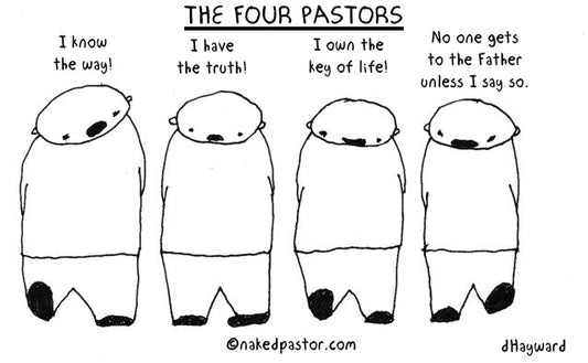 4 Pastors Digital Cartoon