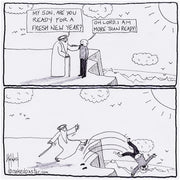 A Fresh New Year Digital Cartoon - by nakedpastor
