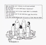 A Circle of Prayer Digital Cartoon - by nakedpastor
