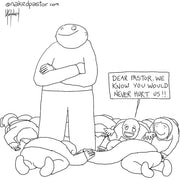 Adoring Pastors Digital Cartoon - by nakedpastor