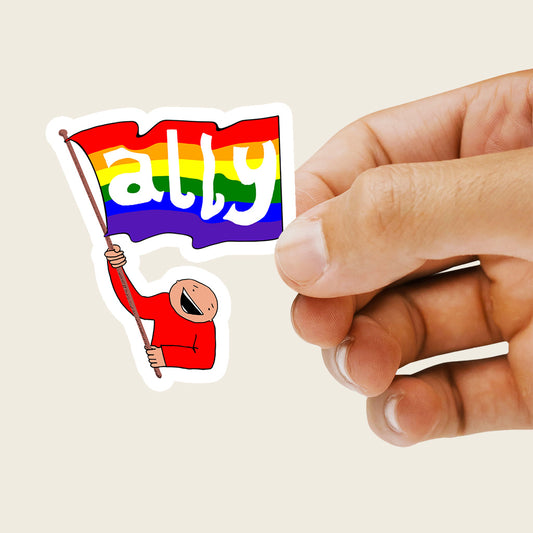 Ally Sticker - by nakedpastor