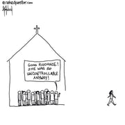 Be Uncontrollable Digital Cartoon - by nakedpastor