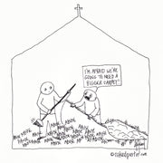 Bigger Carpet Digital Cartoon - by nakedpastor