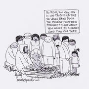 Bringing Down Rulers Digital Cartoon - by nakedpastor