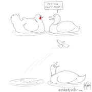 But I Can Fly Digital Cartoon - by nakedpastor