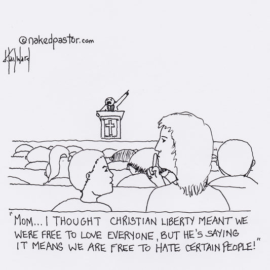 Christian Liberty Digital Cartoon