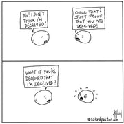 Deceived Digital Cartoon - by nakedpastor