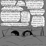 Deep Dark Thoughts Digital Cartoon - by nakedpastor