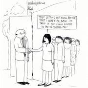 Don't Let Others Shame You Digital Cartoon - by nakedpastor