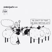 Think for Yourself Digital Cartoon - by nakedpastor