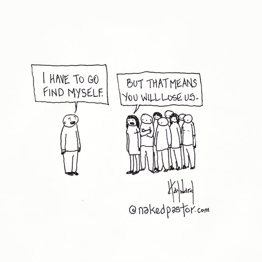 Find and Lose Digital Cartoon - by nakedpastor