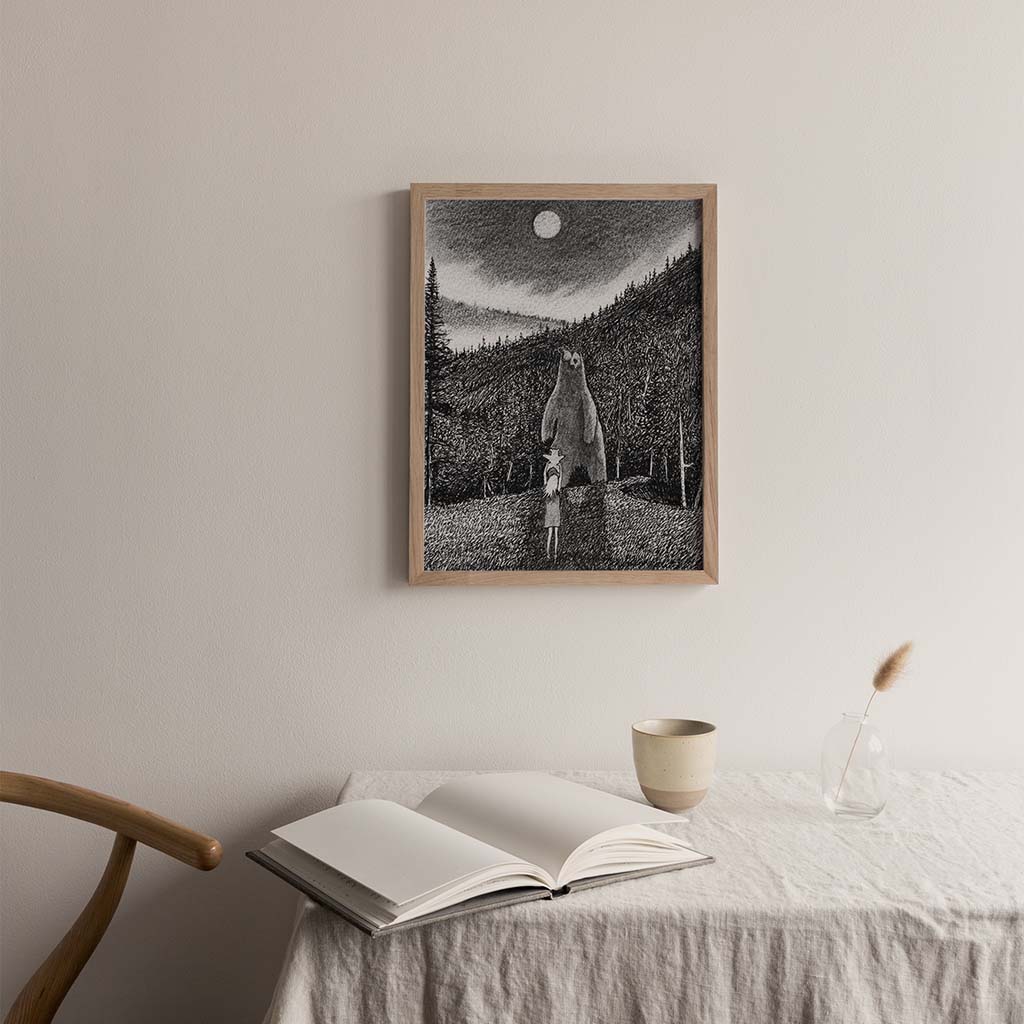 Sophia Fearless Print - by nakedpastor