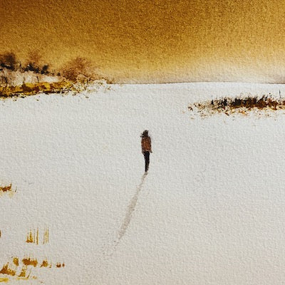 You Know Where to Find Me Watercolor Print