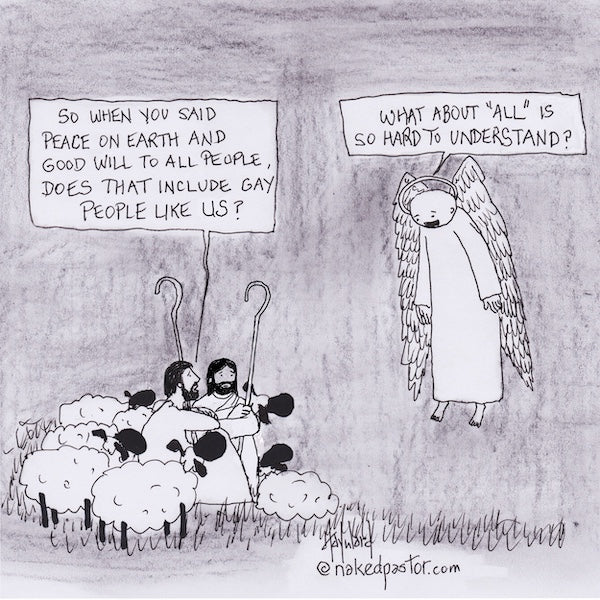 The Gay Shepherds Digital Cartoon - by nakedpastor