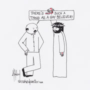 Gay Believer Digital Cartoon - by nakedpastor