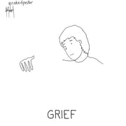 Grief Digital Cartoon - by nakedpastor
