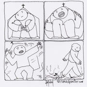 Growing Beyond the Church Digital Cartoon - by nakedpastor