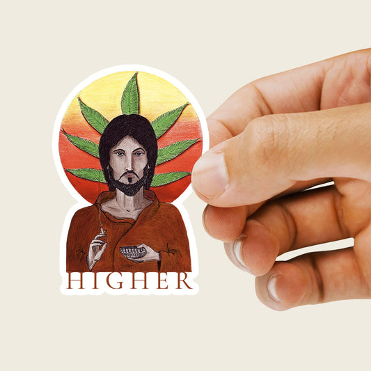 Higher Sticker