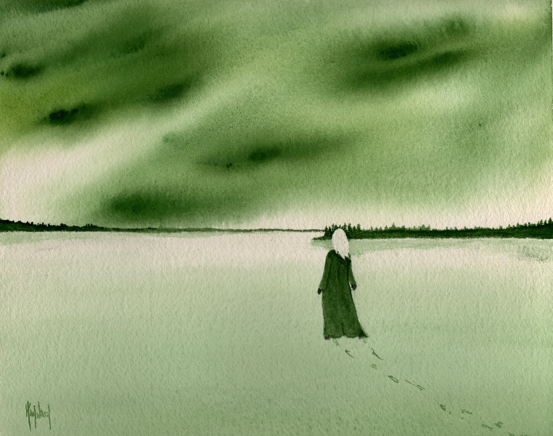 Timber: "I Needed to Leave" Digital Watercolor-Paintings-nakedpastor