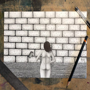 Sophia Deconstruction Original Drawing - by nakedpastor