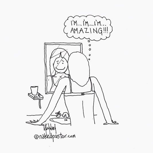 I'm Amazing Digital Cartoon - by nakedpastor