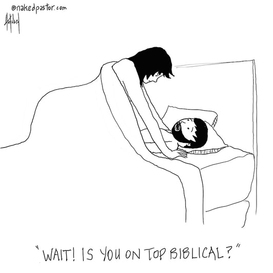 Is Women on Top Biblical Digital Cartoon