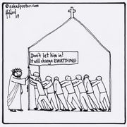 It Will Change Everything Digital Cartoon - by nakedpastor