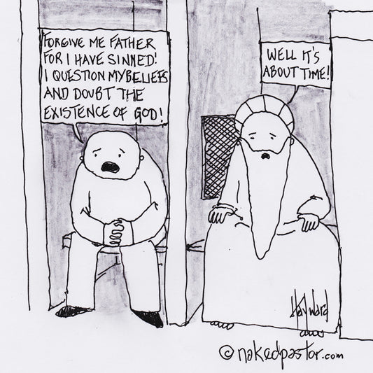 It's About Time Digital Cartoon - by nakedpastor