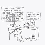 Jezebel Digital Cartoon - by nakedpastor