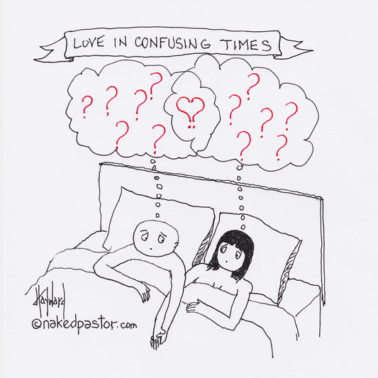 Love in Confusing Times Digital Cartoon